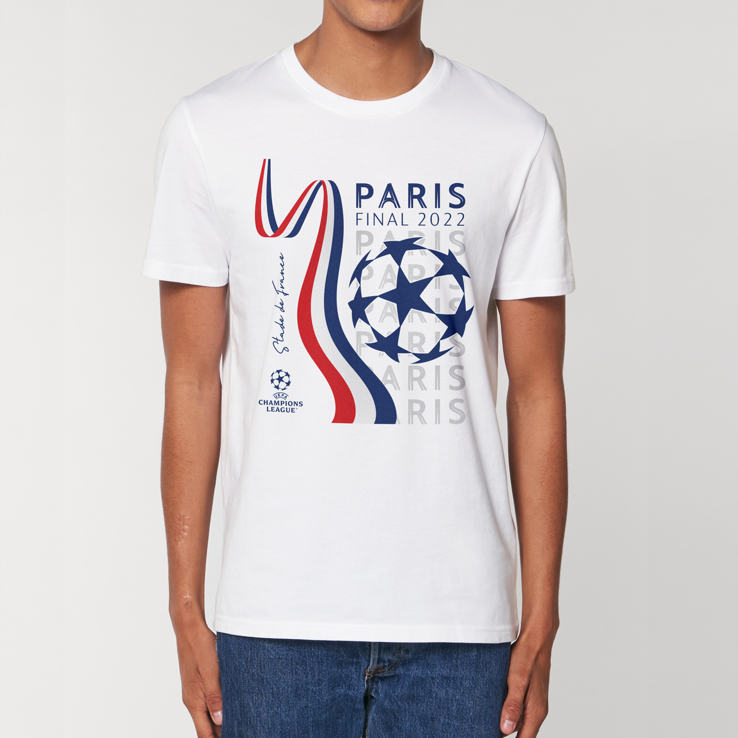 UCL Final 2022 Ribbon Starball T-Shirt UEFA Club Competitions Online Store