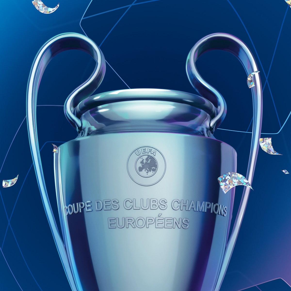 UEFA Champions League - Iconic Trophy Poster | Collector’s Edition UEFA Club Competitions Online Store