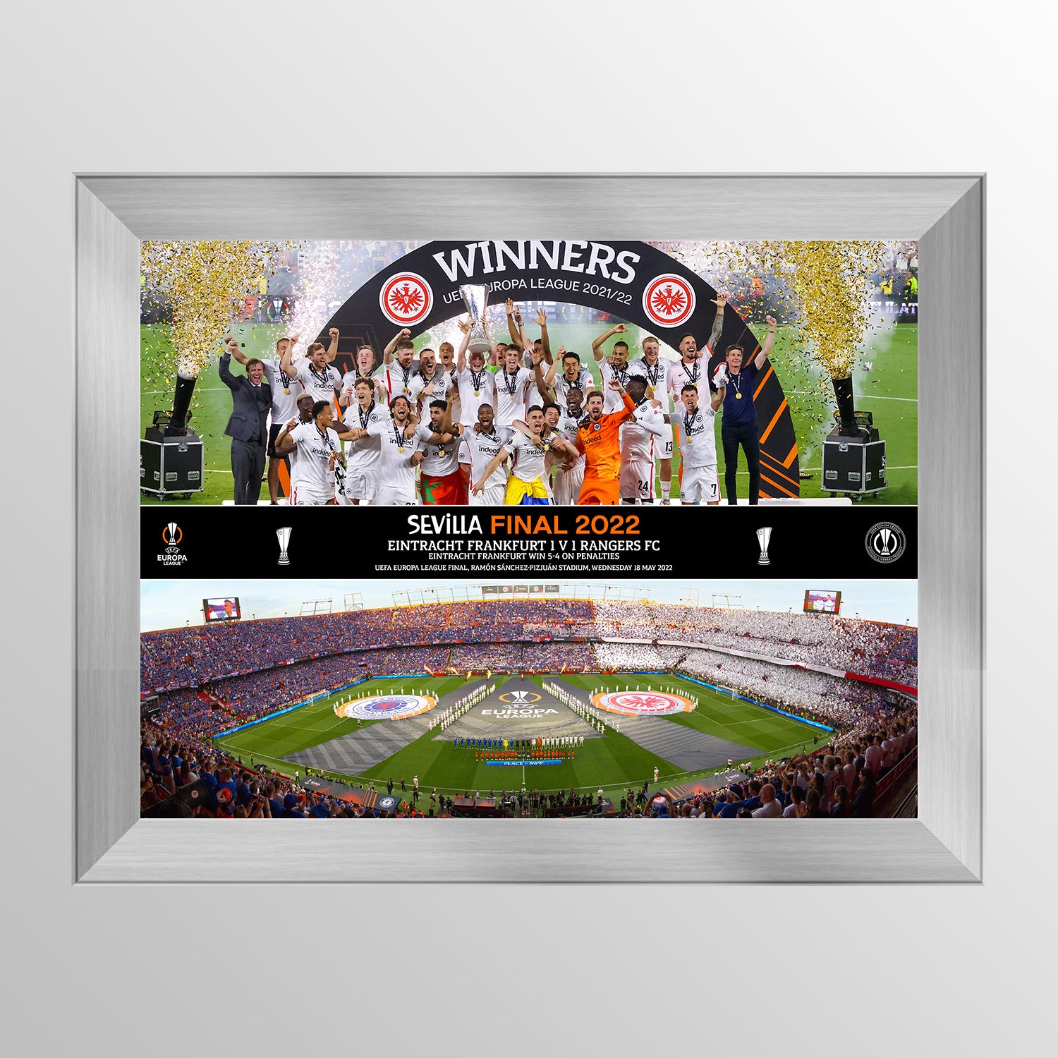 UEFA Europa 16x12 Montage Visual UEFA Club Competitions Online Store