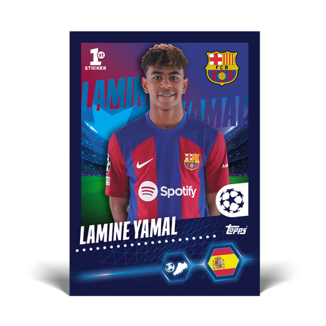 UEFA Champions League Stickers 23/24 - Mega Booster Pack