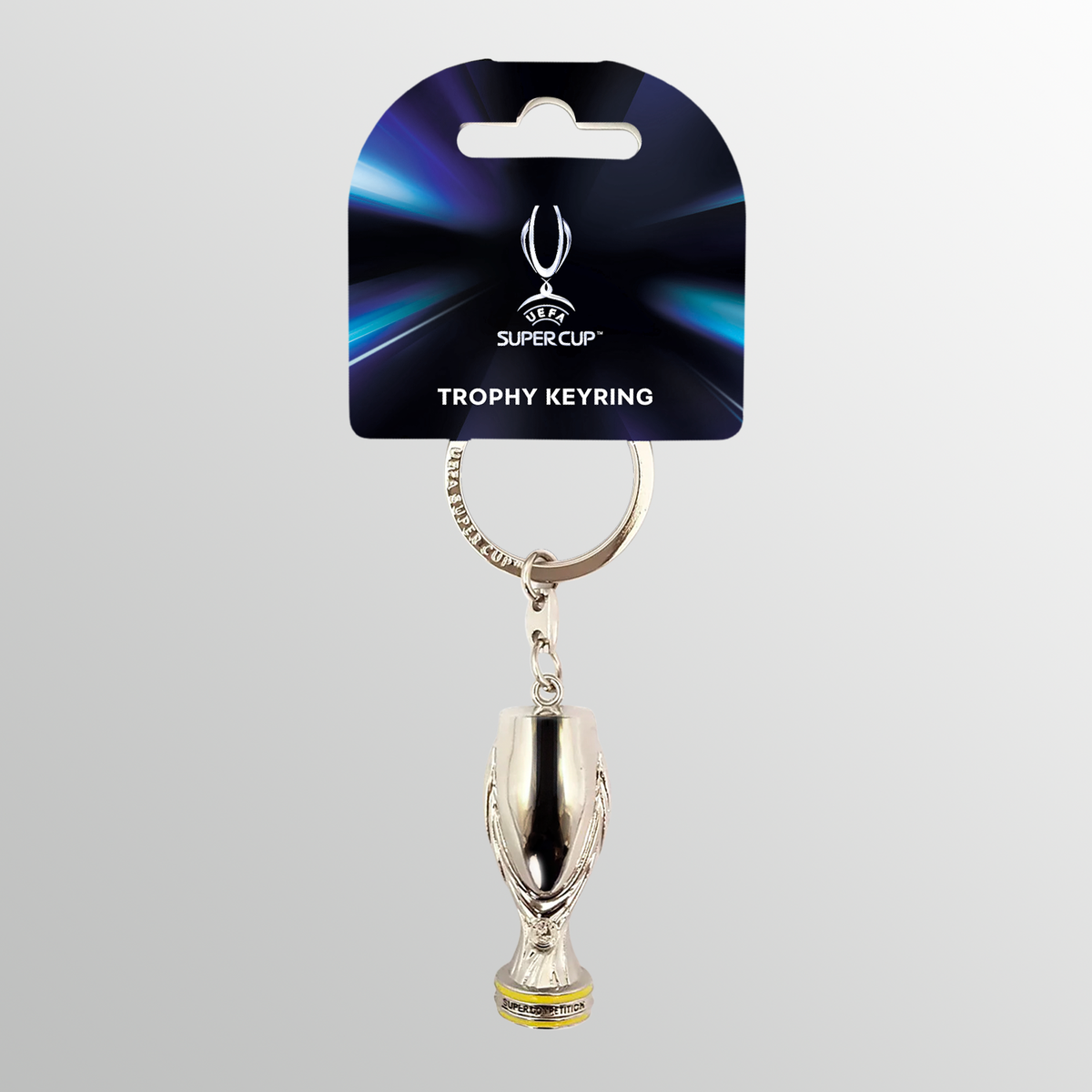 Schlüsselanhänger mit UEFA-Superpokal-Trophäe