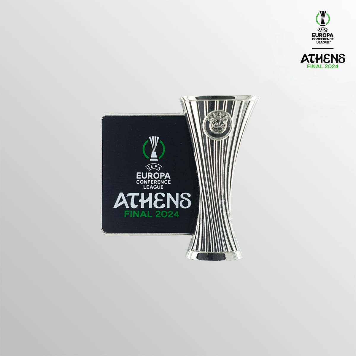 UEFA Europa Conference League Athens Final 2024 Pin Badge