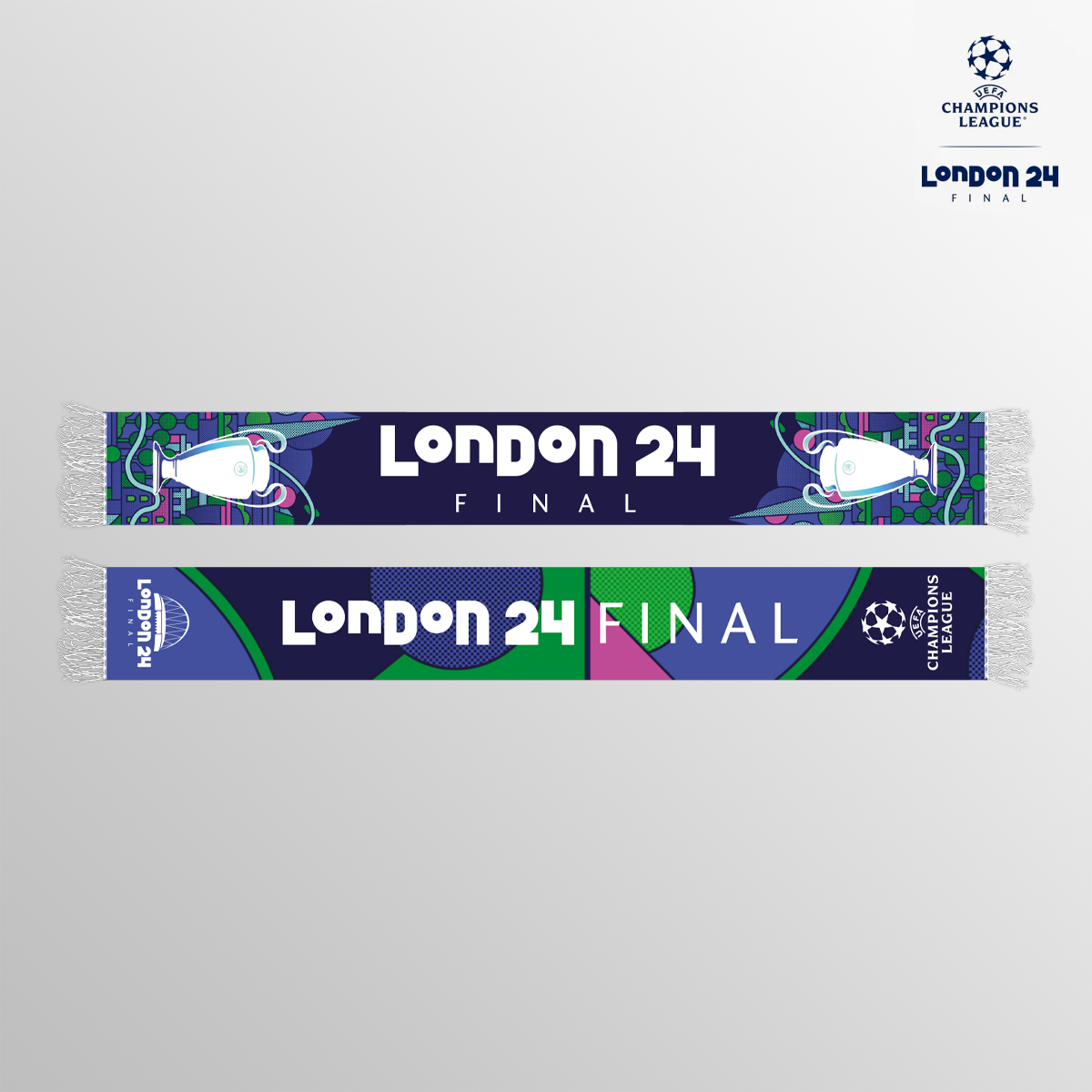London 24 UCL Final Event Scarf