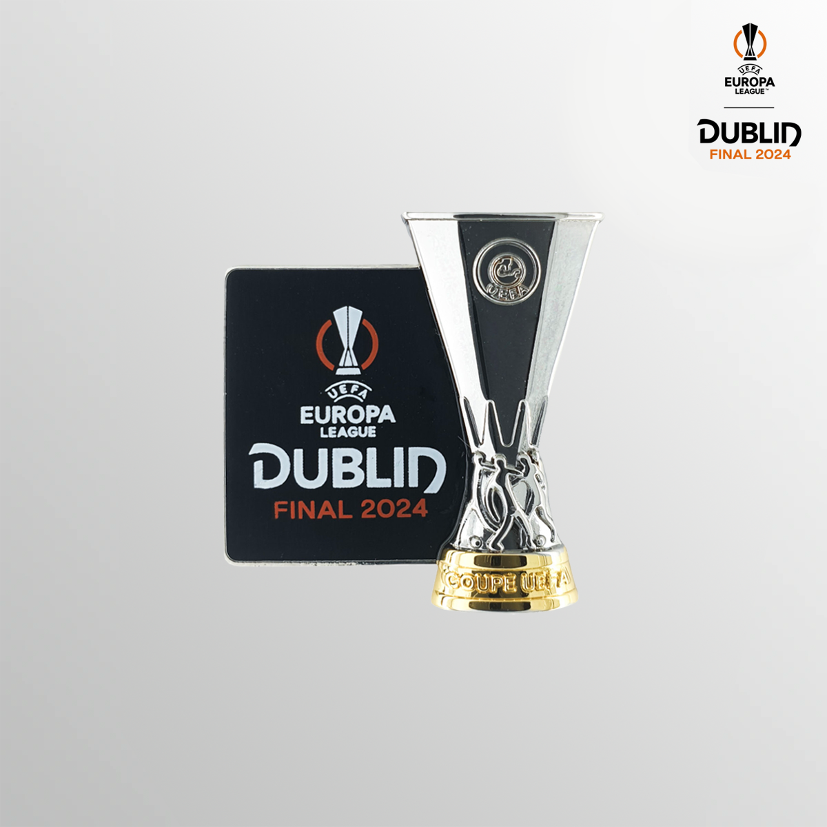 UEFA Europa League Dublin Final 2024 Pin Badge