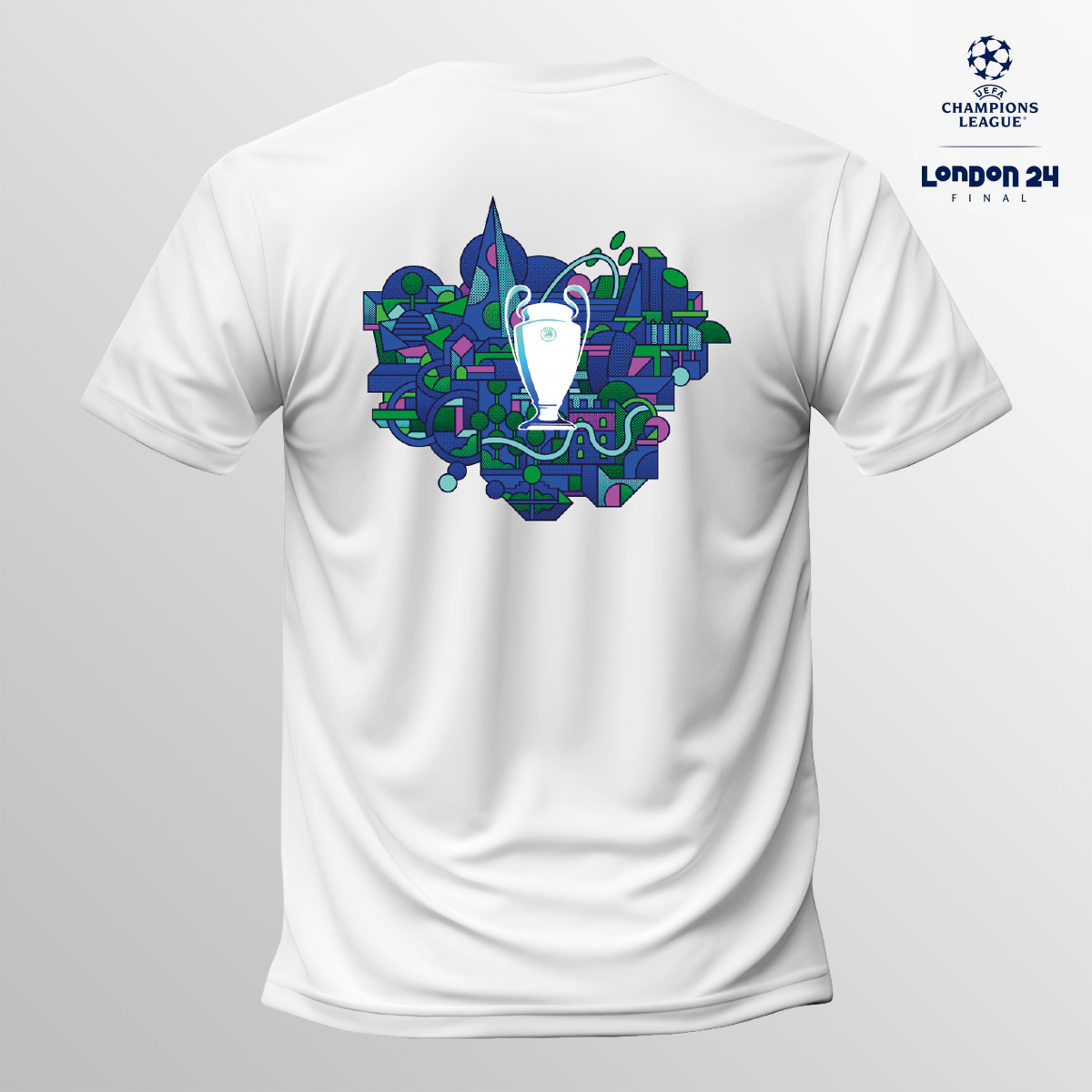 London 24 UCL Final Event T-shirt - White