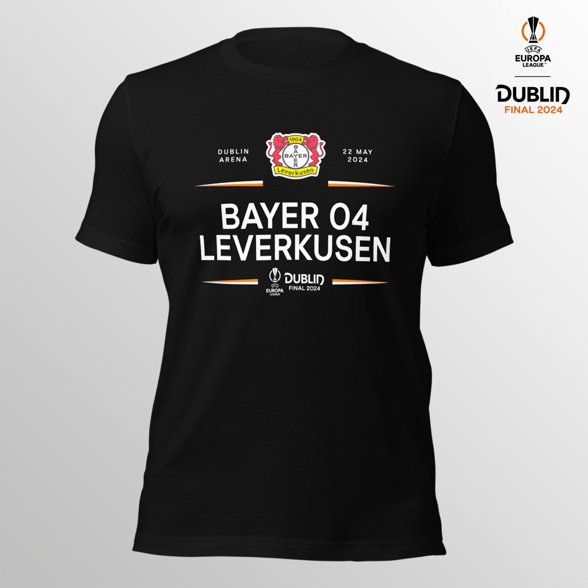 Dublin 24 UEL Final Leverkusen T-shirt