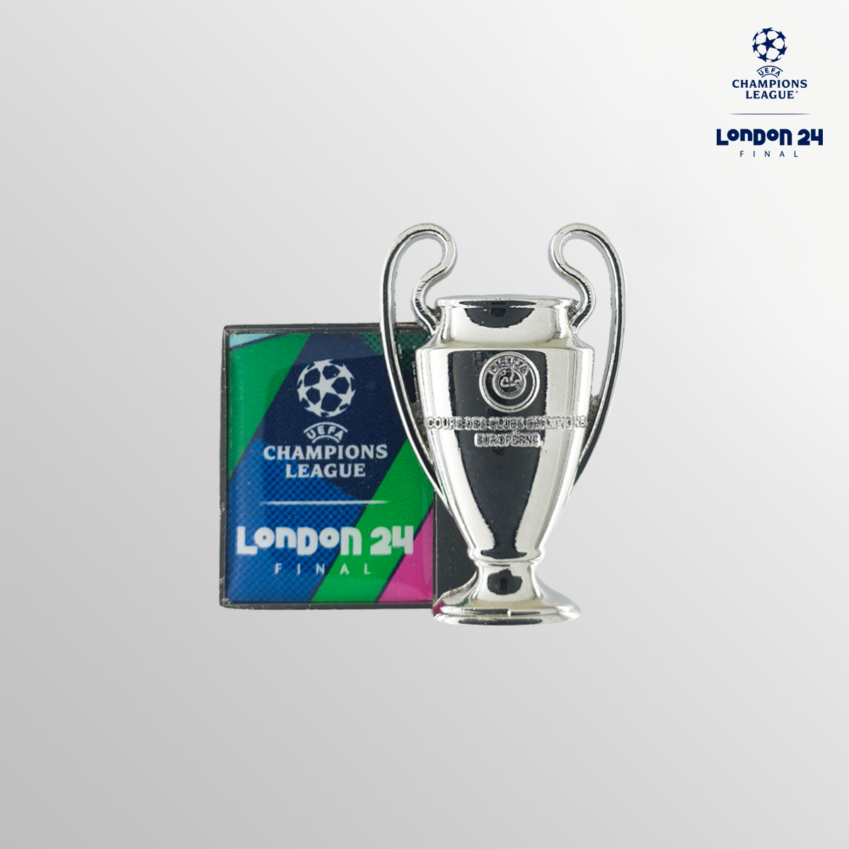 UEFA Champions League London Final 2024 Pin Badge