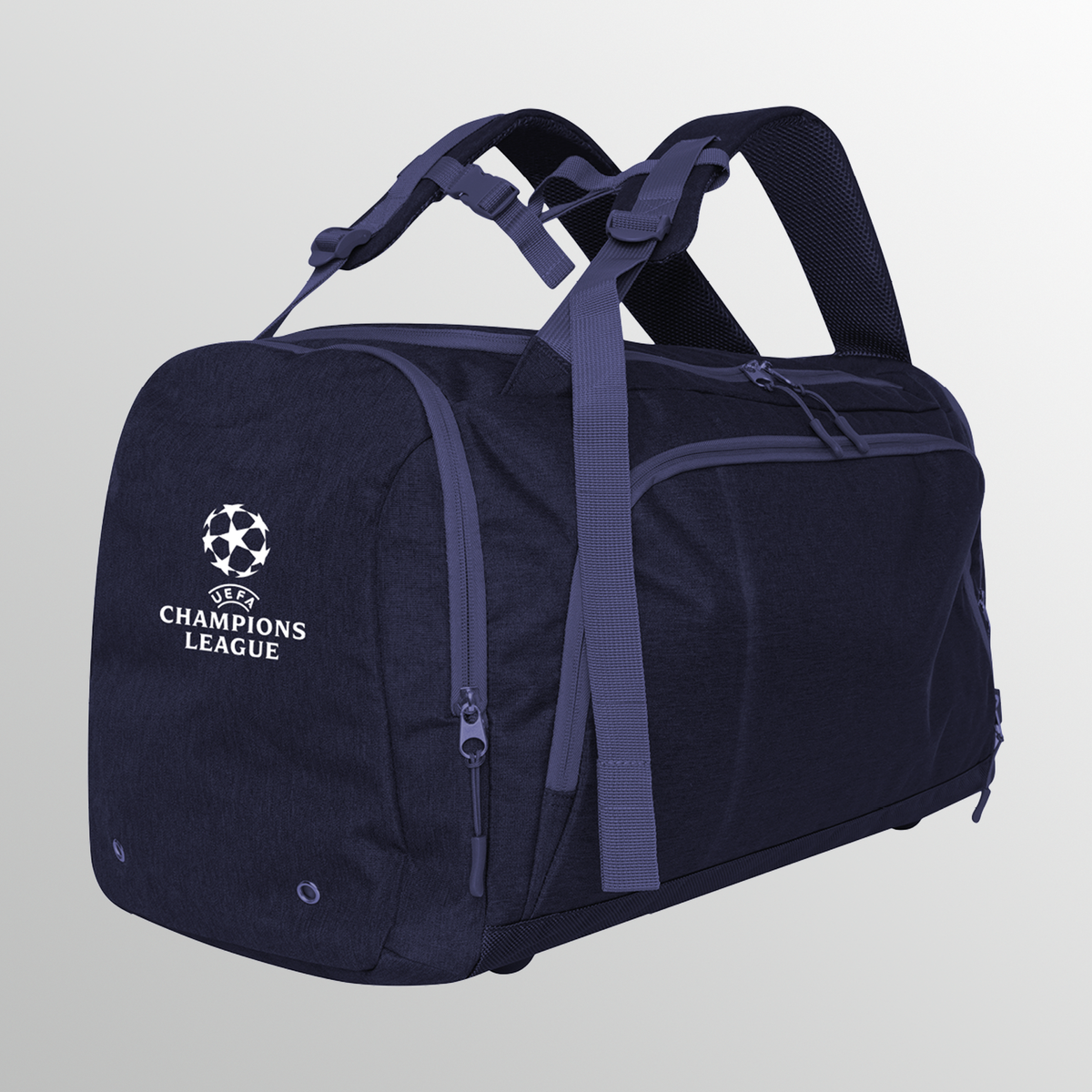 UEFA Champions League Premium Eco Tech 2-in-1-Tasche – Rucksack und Reisetasche