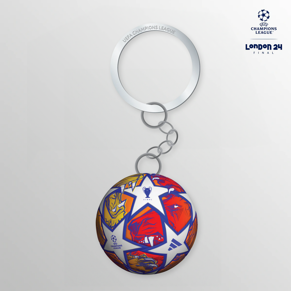 UEFA Champions League Final 2024 Match Ball Keyring