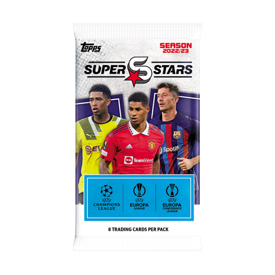 Superstars de fútbol de la UEFA 22/23 - caja completa