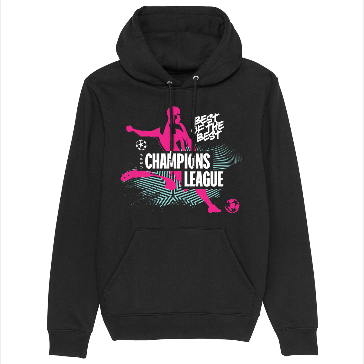 UEFA Champions League - Urban Best Of The Best Black Hoodie UEFA Club Competitions Online Store