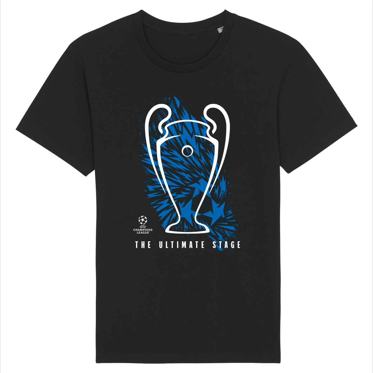 UEFA Champions League - Ultimate Volt Black T-Shirt UEFA Club Competitions Online Store