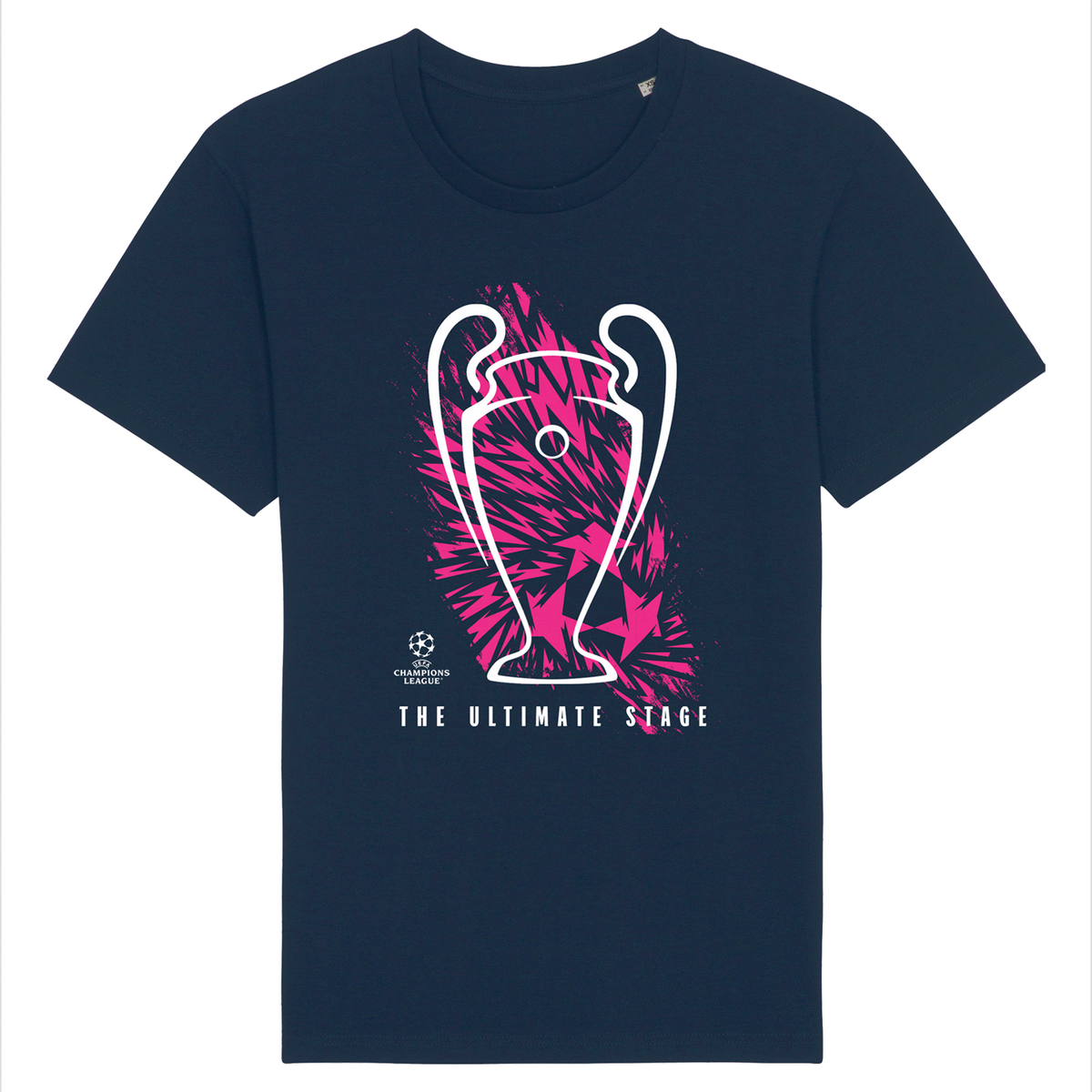 UEFA Champions League - Ultimate Volt Navy T-Shirt UEFA Club Competitions Online Store