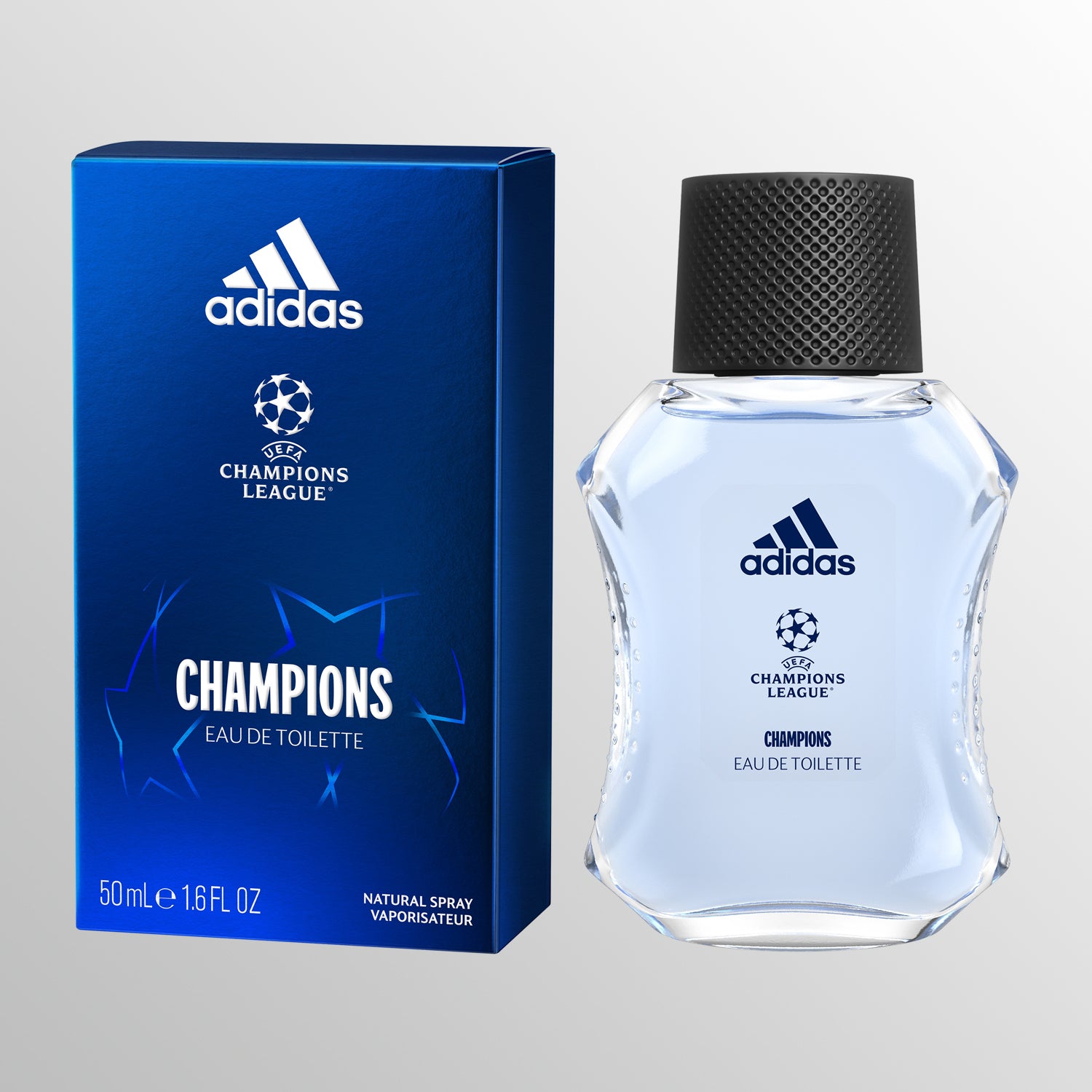 aan de andere kant, Spreekwoord element Adidas Champions Eau de Toilette 50ml UEFA Club Competitions Online Store