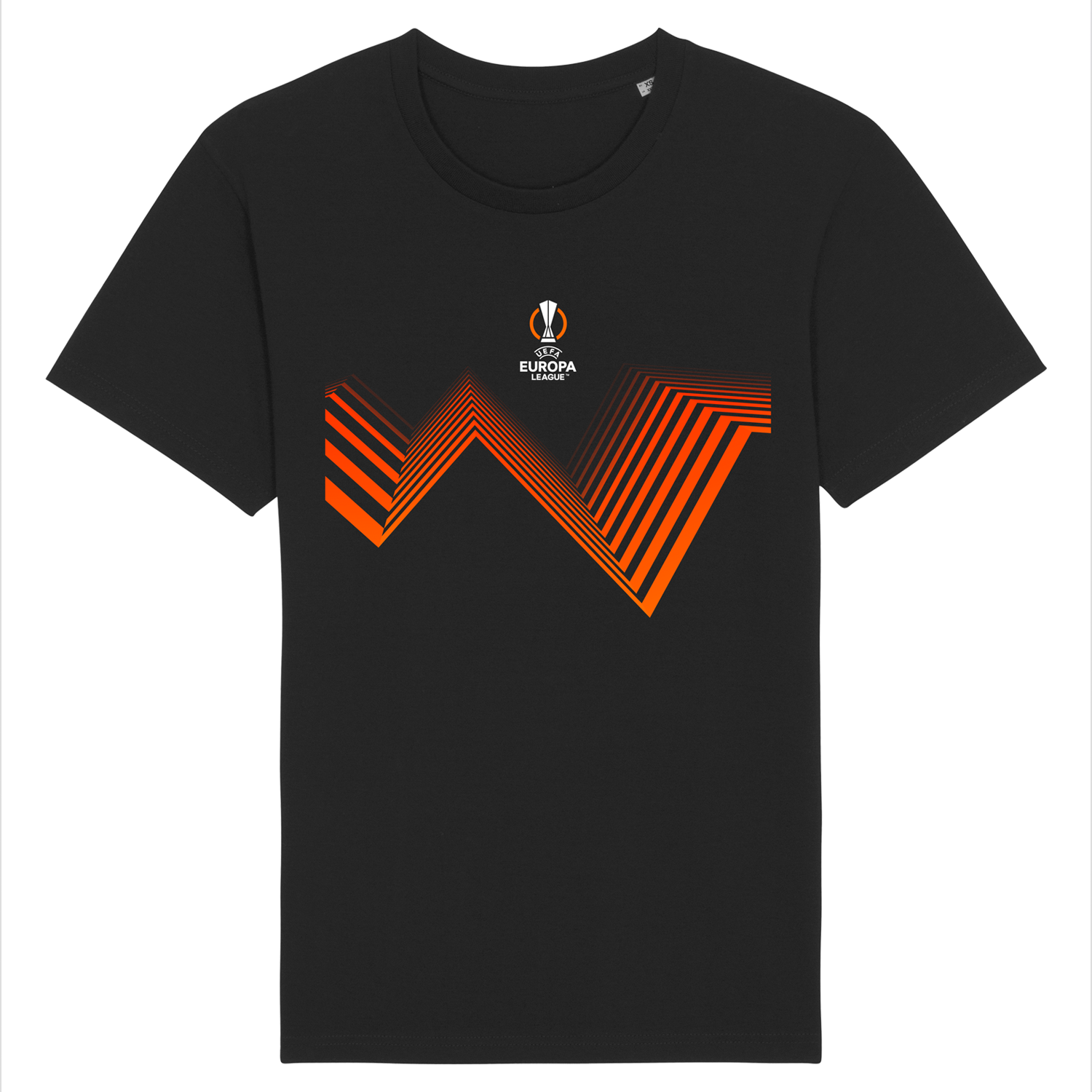 UEFA Europa League - Energy Wave Black T-Shirt UEFA Club Competitions Online Store