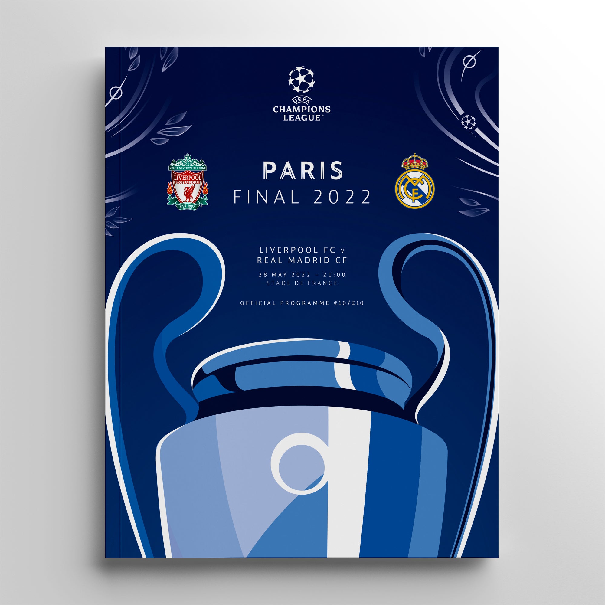 UCL Official Final 2022 Programme UEFA Club Competitions Online Store
