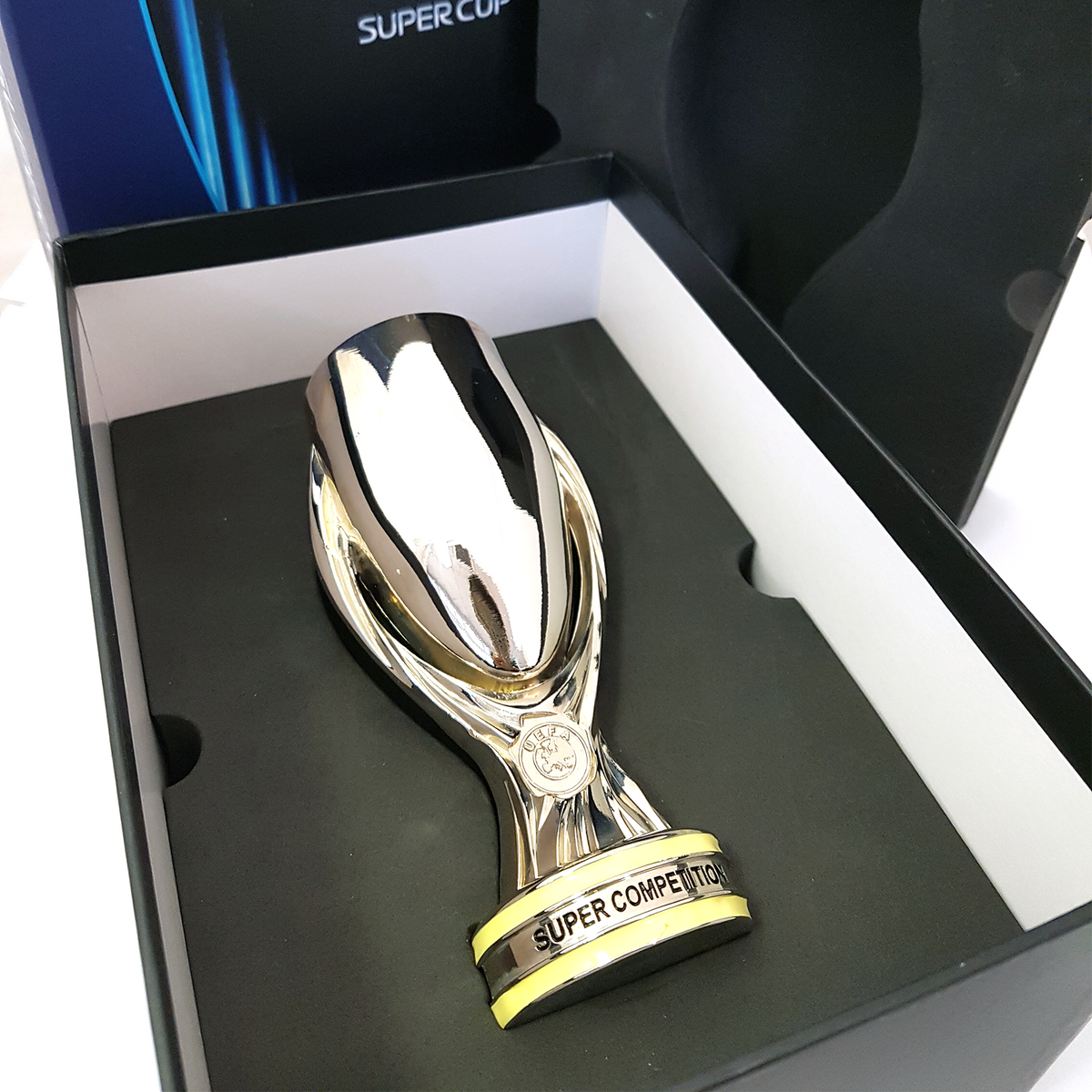 Trophée officiel réplique 3D de l'UEFA Champions League (150 mm)