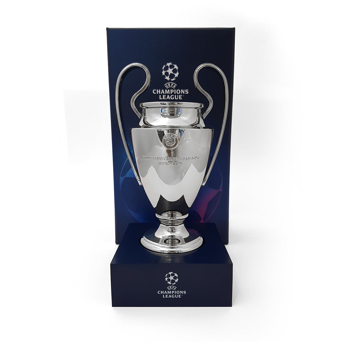 UEFA Champions League 150mm 3D Replica Trophy with Stand UEFA Club Competitions Online Store