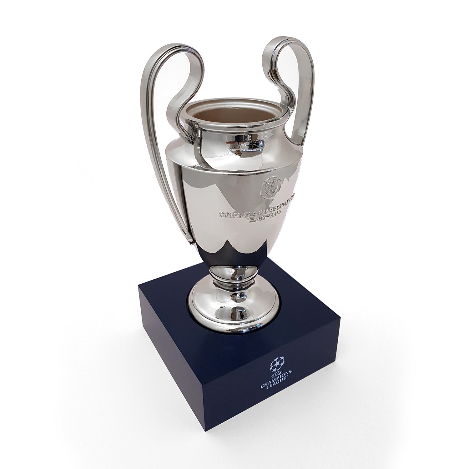 UEFA Champions League 150mm 3D Replica Trophy with Stand UEFA Club