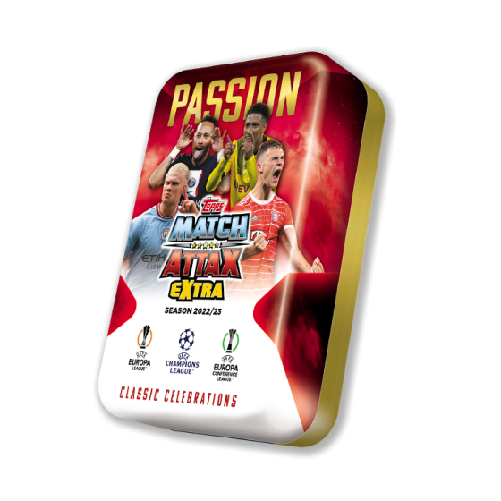 Match Attax Extra 2023 - Mega Tin - Passion UEFA Club Competitions Online Store