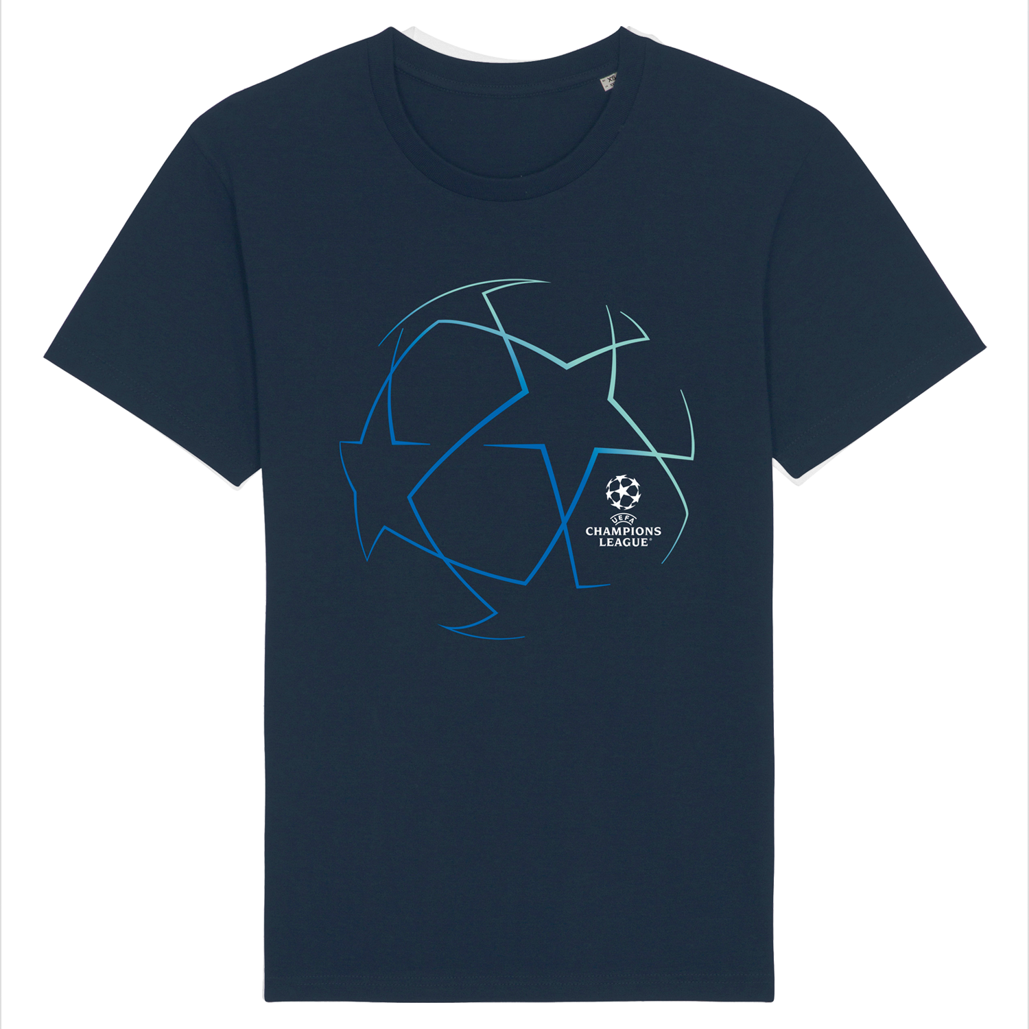 UEFA Champions League - Starball Navy T-Shirt UEFA Club Competitions Online Store