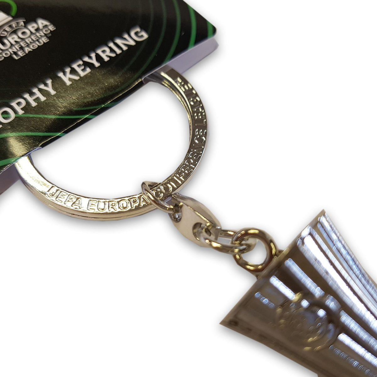 UEFA Europa Conference League Trophy Keyring UEFA Club Competitions Online Store