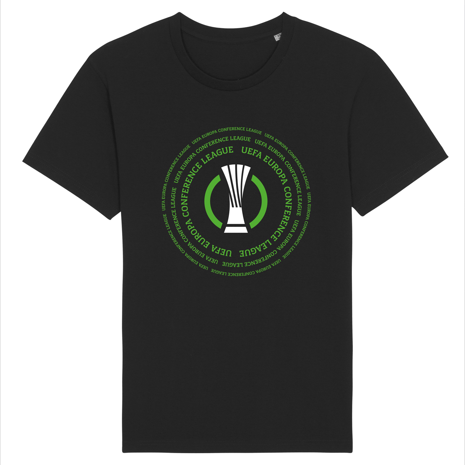 UEFA Europa Conference League - Roundel Black T-Shirt UEFA Club Competitions Online Store
