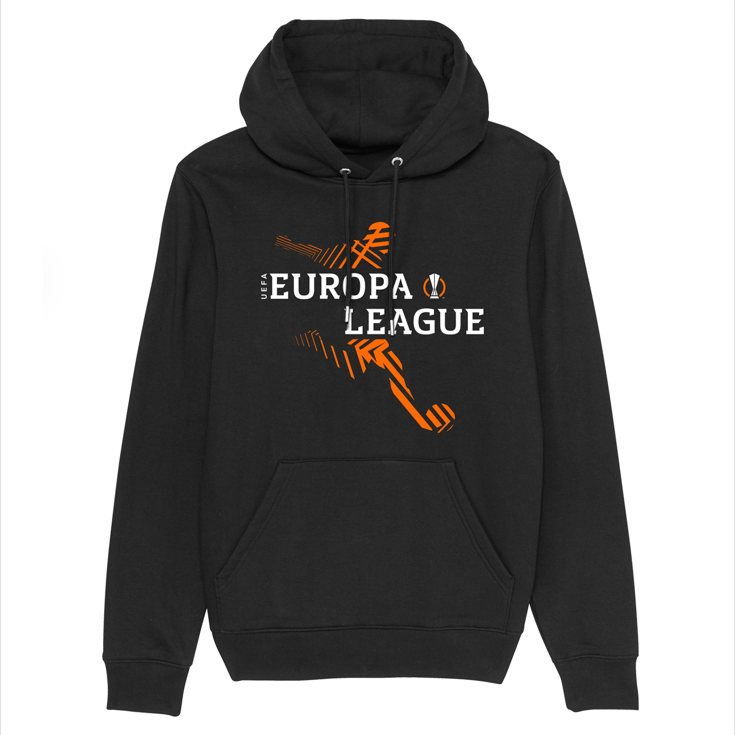UEFA Europa League - Urban Player Black Hoodie UEFA Club Competitions Online Store