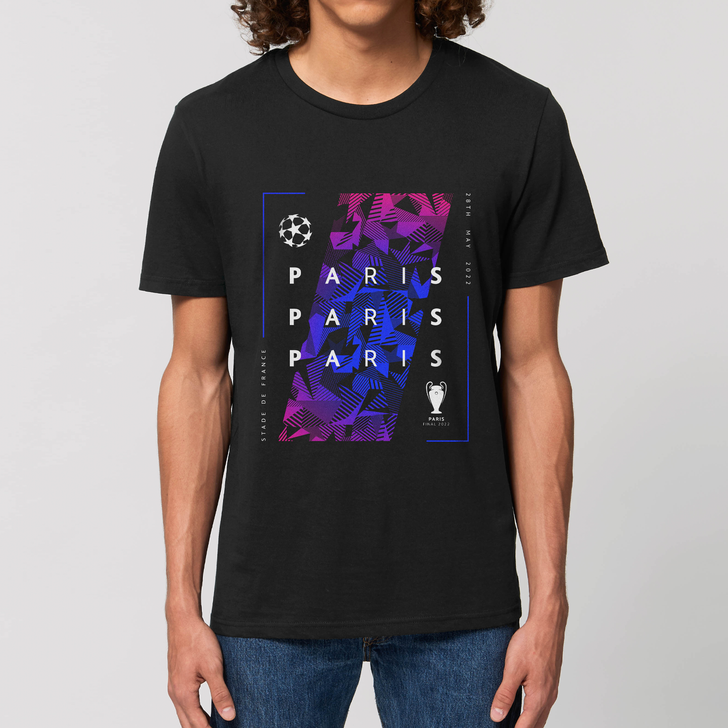 UCL Final 2022 Dazzle T-Shirt UEFA Club Competitions Online Store
