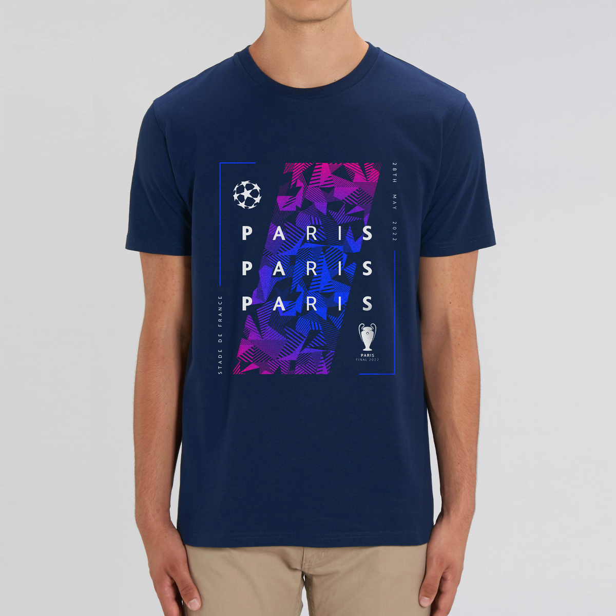 UCL Final 2022 Dazzle T-Shirt UEFA Club Competitions Online Store