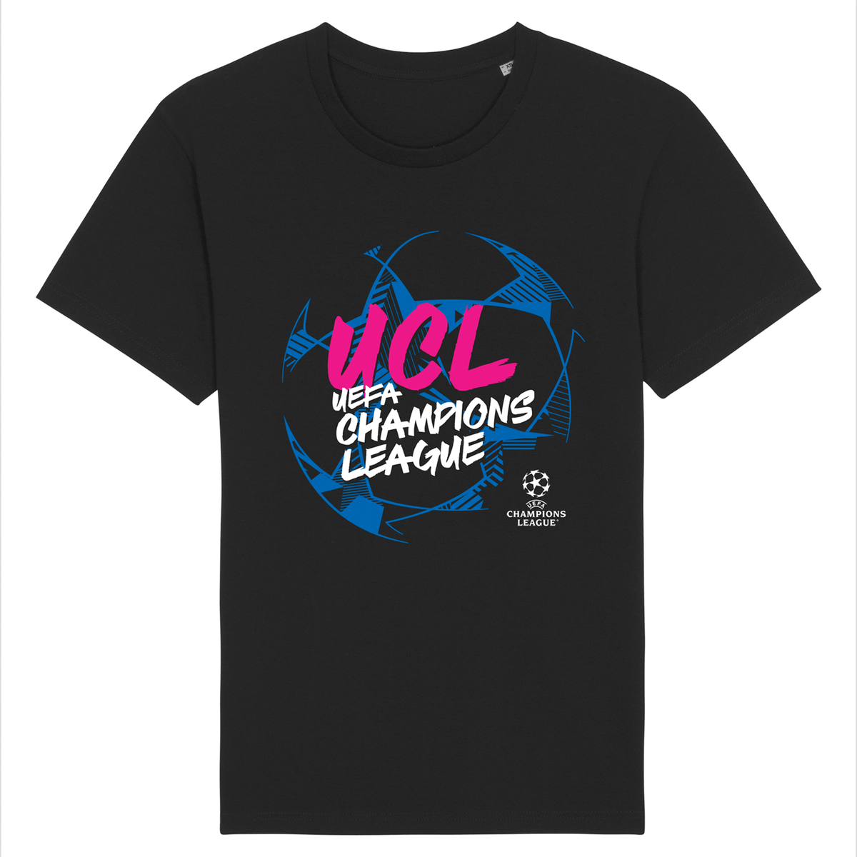 UEFA Champions League - UCL Starball Black T-Shirt UEFA Club Competitions Online Store