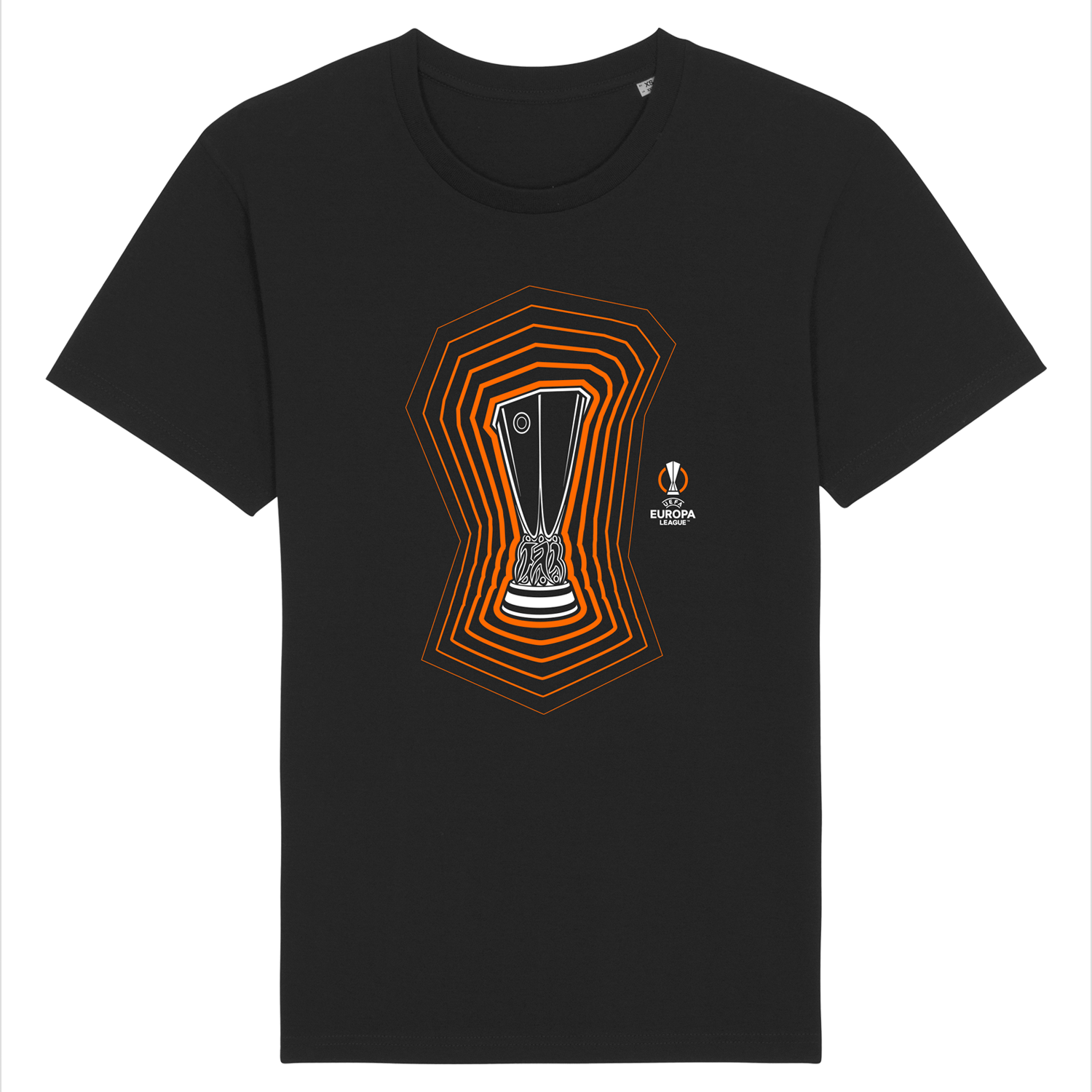 UEFA Europa League - Ultimate Trophy Black T-Shirt UEFA Club Competitions Online Store