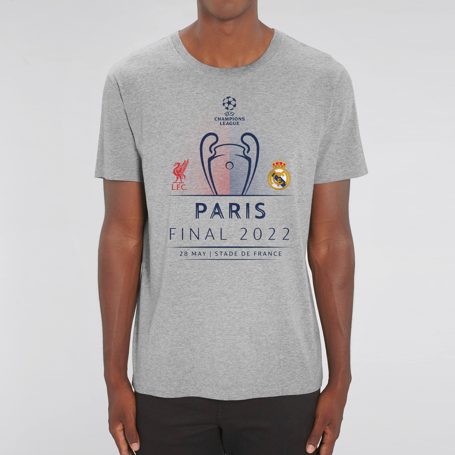 UCL Final 2022 Finalists T-Shirt UEFA Club Competitions Online Store