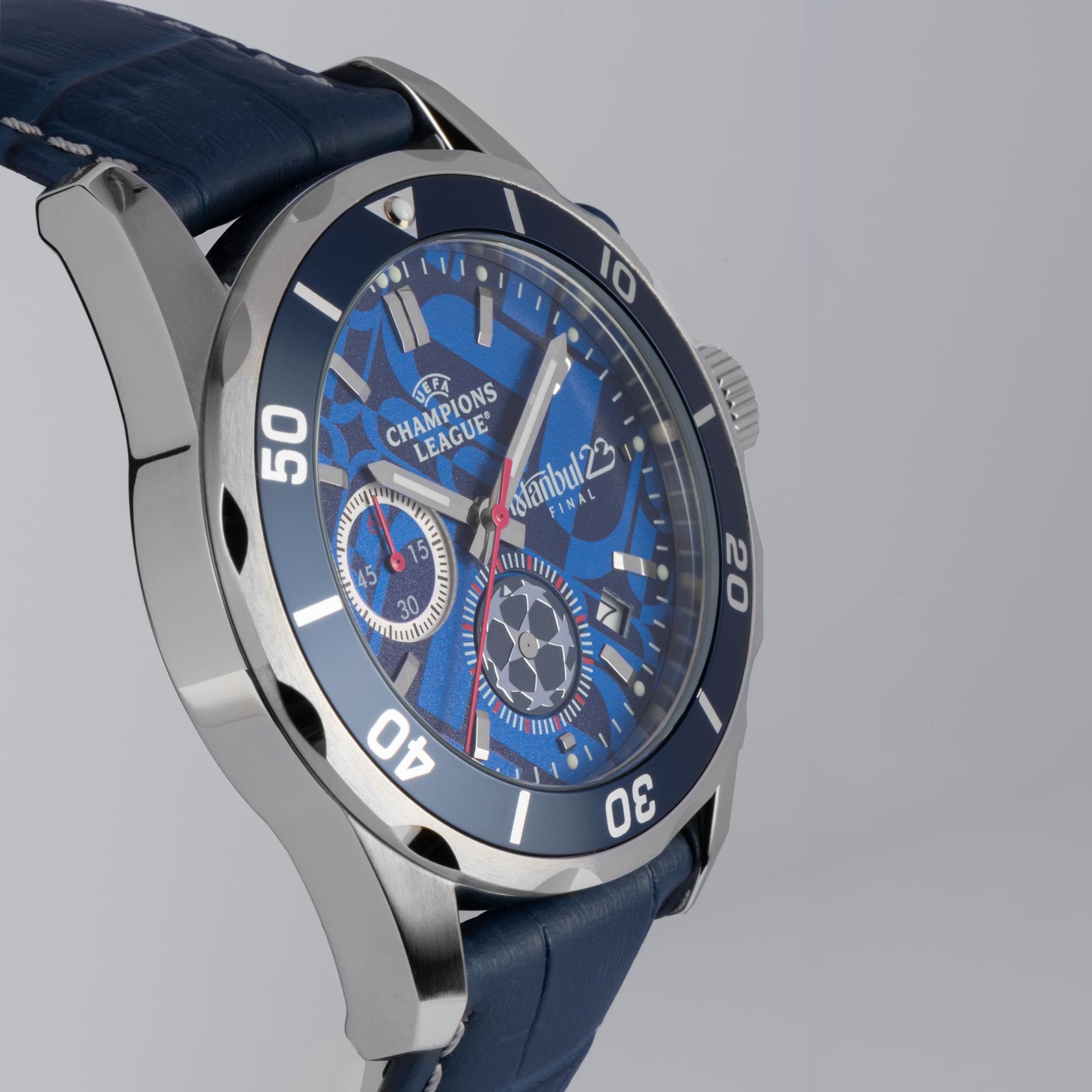 UCL Istanbul Final 2023 Chronograph CL-103D Jacques Lemans Watch UEFA Club Competitions Online Store