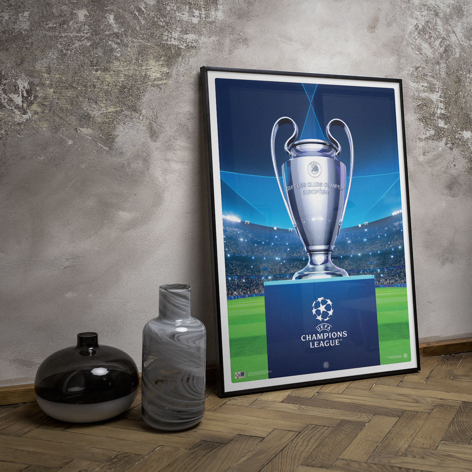 UEFA Champions League – Trophy (80mm) - Am Ball Com