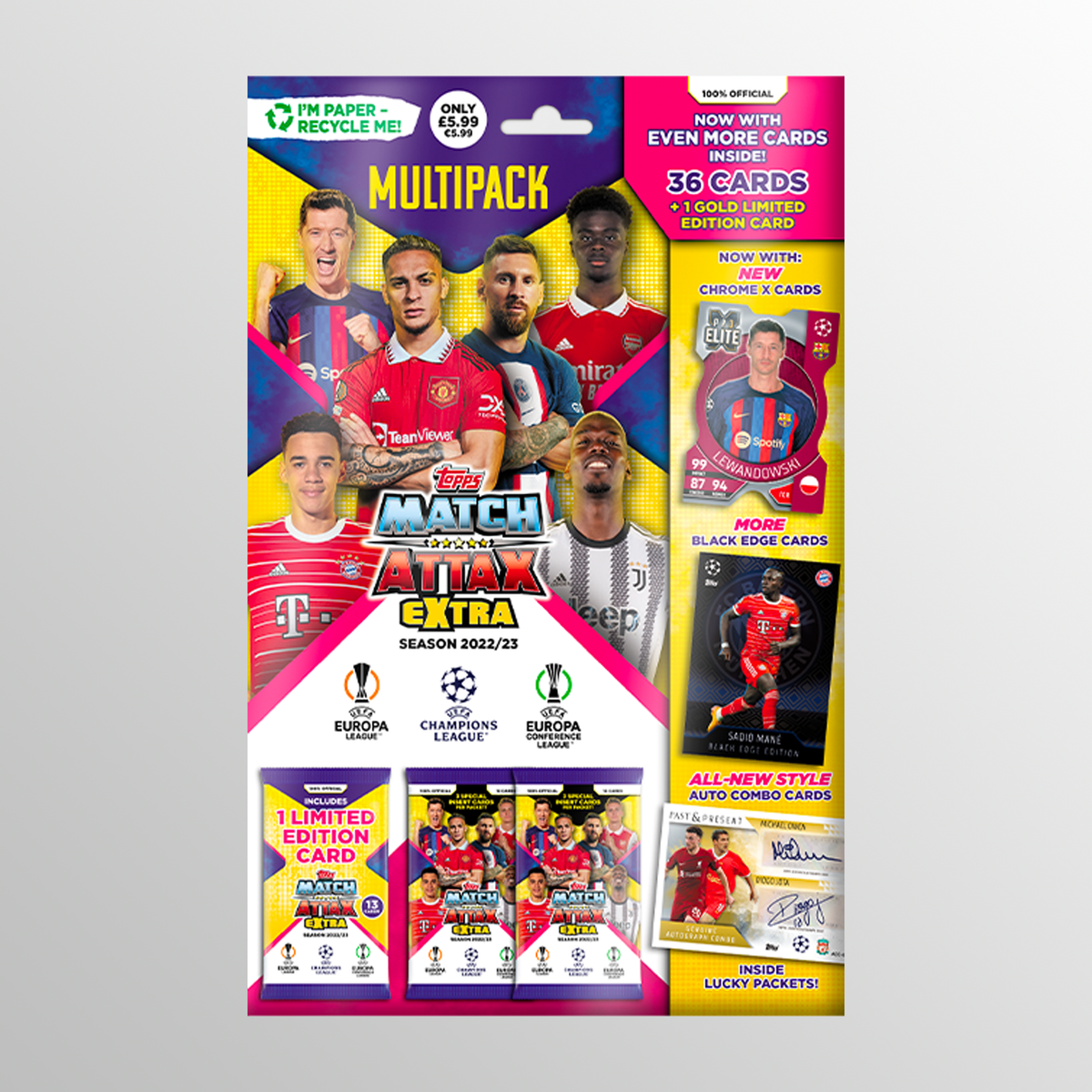 Match Attax Extra 2023 - Multipack UEFA Club Competitions Online Store