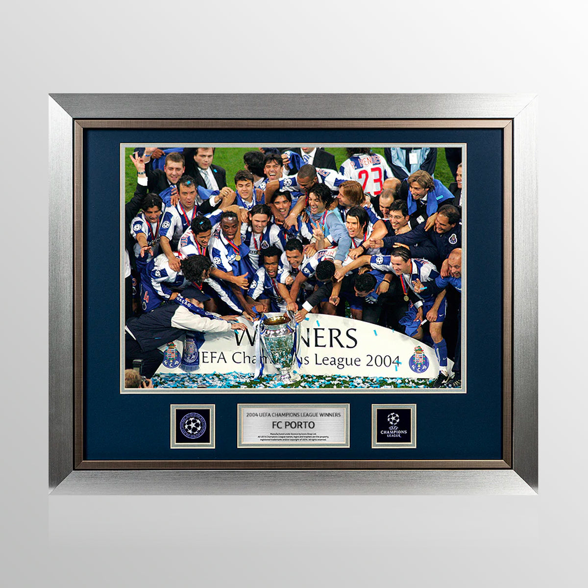 UNSIGNED FC Porto Official UEFA Champions League Framed Photo: 2004 Winners UEFA Club Competitions Online Store