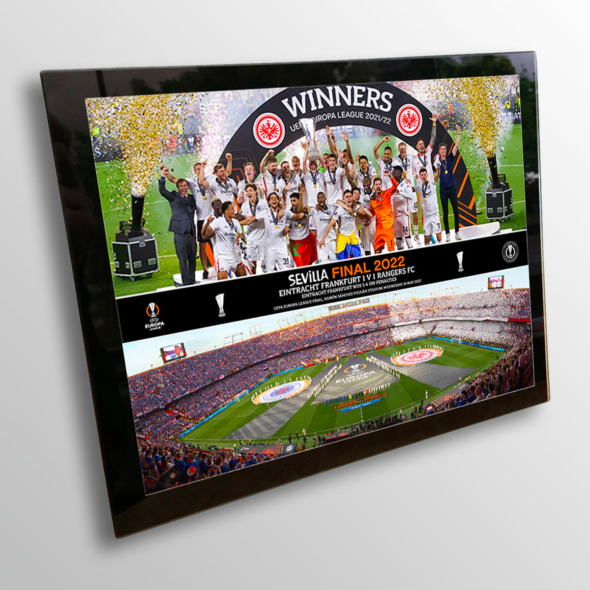 UEFA Europa 8x6 Glass Montage Visual UEFA Club Competitions Online Store