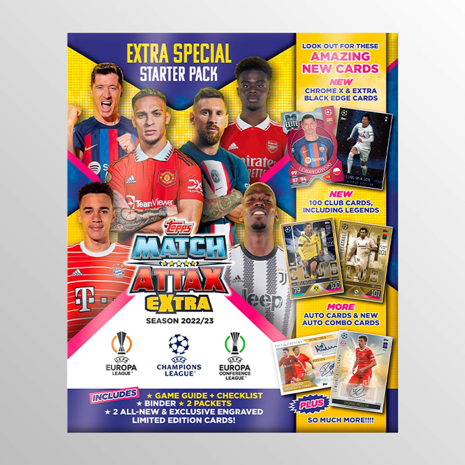 Match Attax Extra 2023 - Starter Pack UEFA Club Competitions Online Store