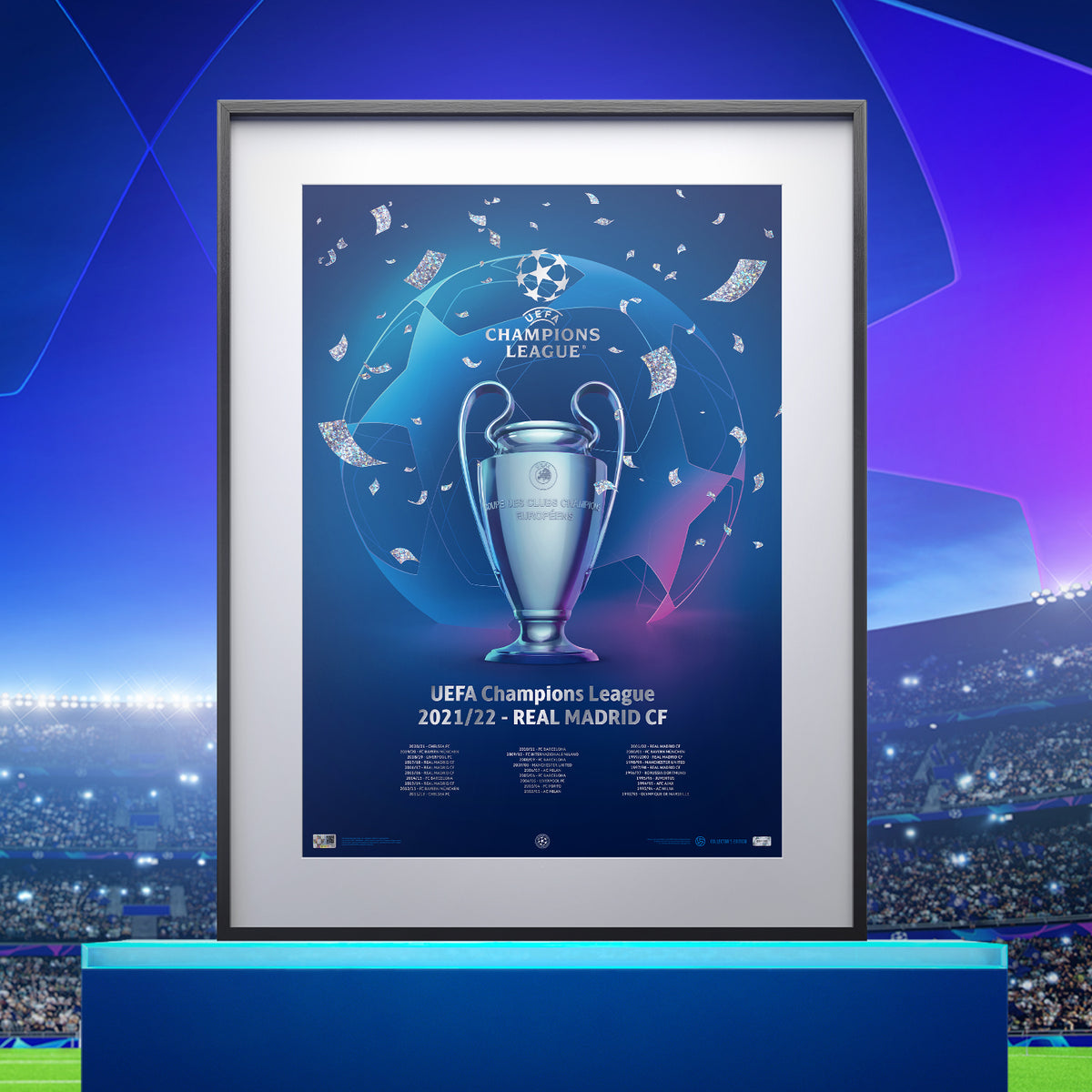 Real Madrid - Team Poster Print (34 x 22) 