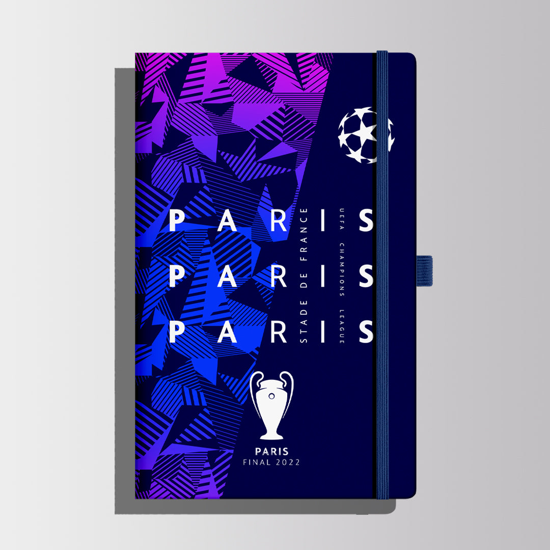 UCL Final 2022 Dazzle A5 Notebook UEFA Club Competitions Online Store