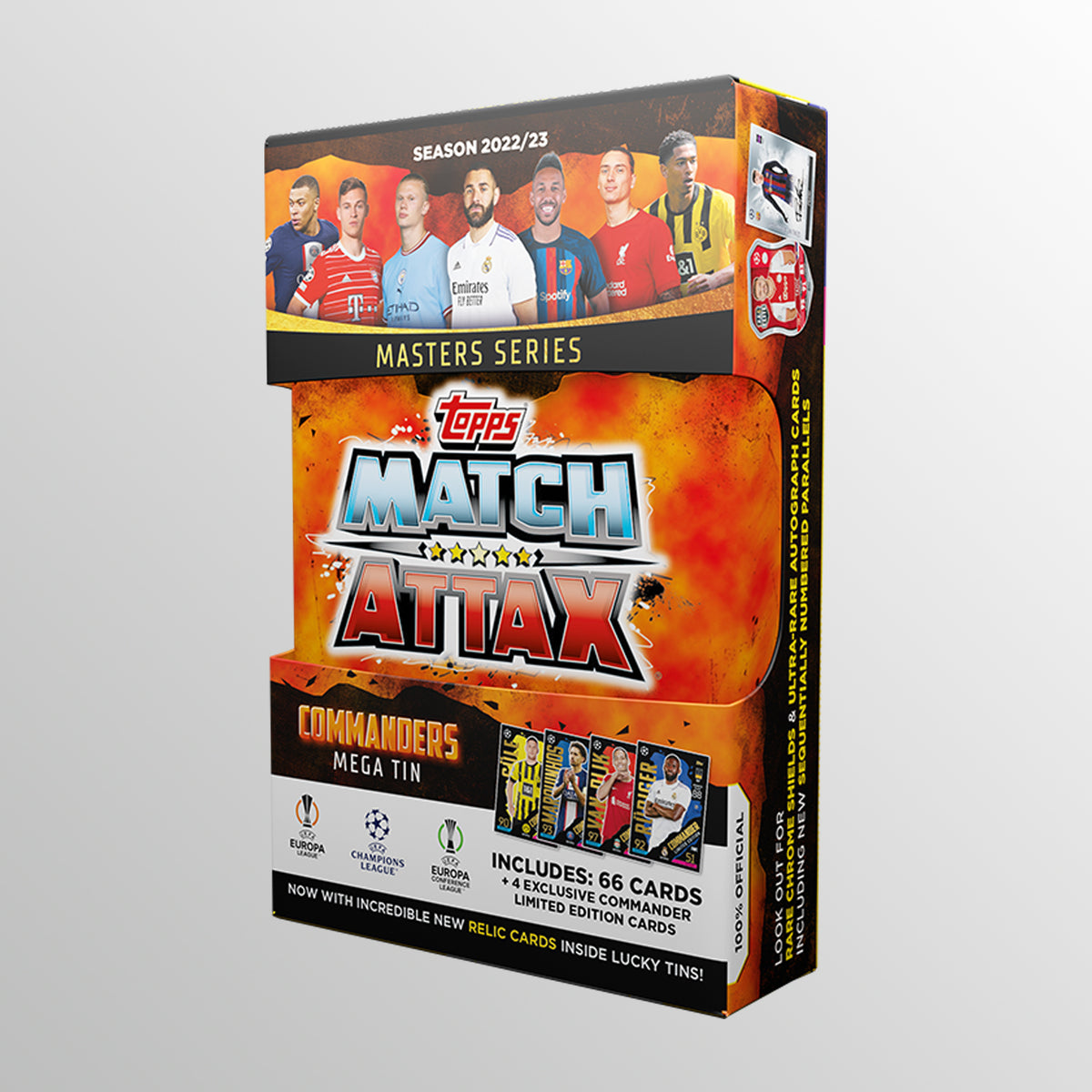 Match Attax 22/23 - Mega Tin - Commanders UEFA Club Competitions Online Store